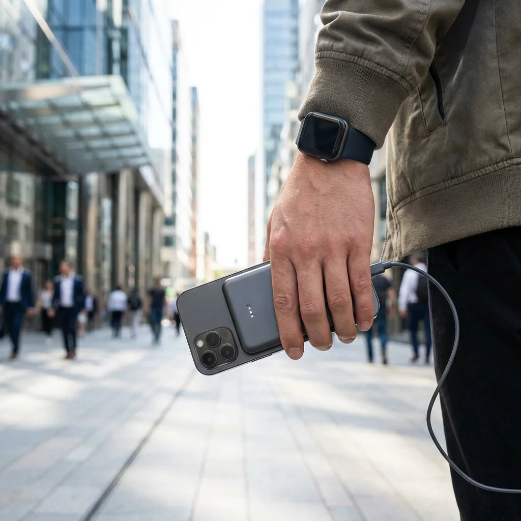 10000mAh Magnetic Wireless Power Bank 20W Ultra-Thin for iPhone MagSafe