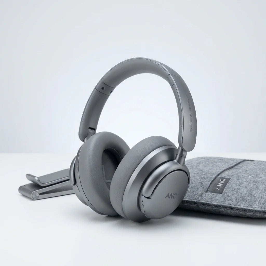 MAX ANC Over-Ear Headphones - Front View