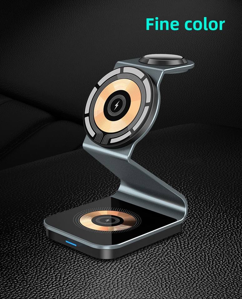 AI Cooling Semiconductor Car Magnetic Wireless Charger Q7 - iPhone 15/16/17