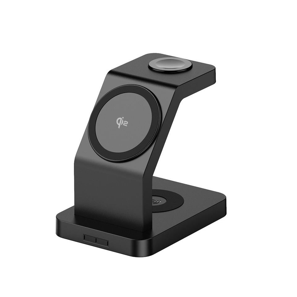 Dual-Fold 15W Magnetic Wireless Charger 360 Degree Rotating Stand Z5