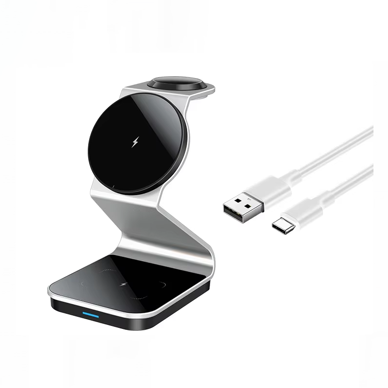 3-in-1 QC4.0 Wireless Charger for iPhone Apple Watch AirPods - Fast Charge