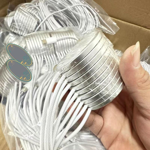 25W PD Magnetic Braided Wireless Charger - Main View