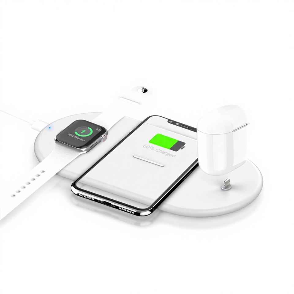 3-in-1 S8 Wireless Charging Station for iPhone Apple Watch AirPods