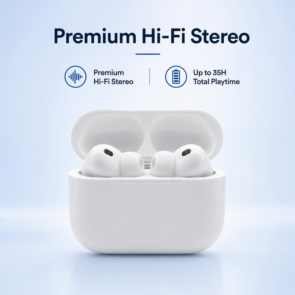 pro3Ultimate HD Noise Cancelling Earbuds - Adaptive ANC & Spatial Audio